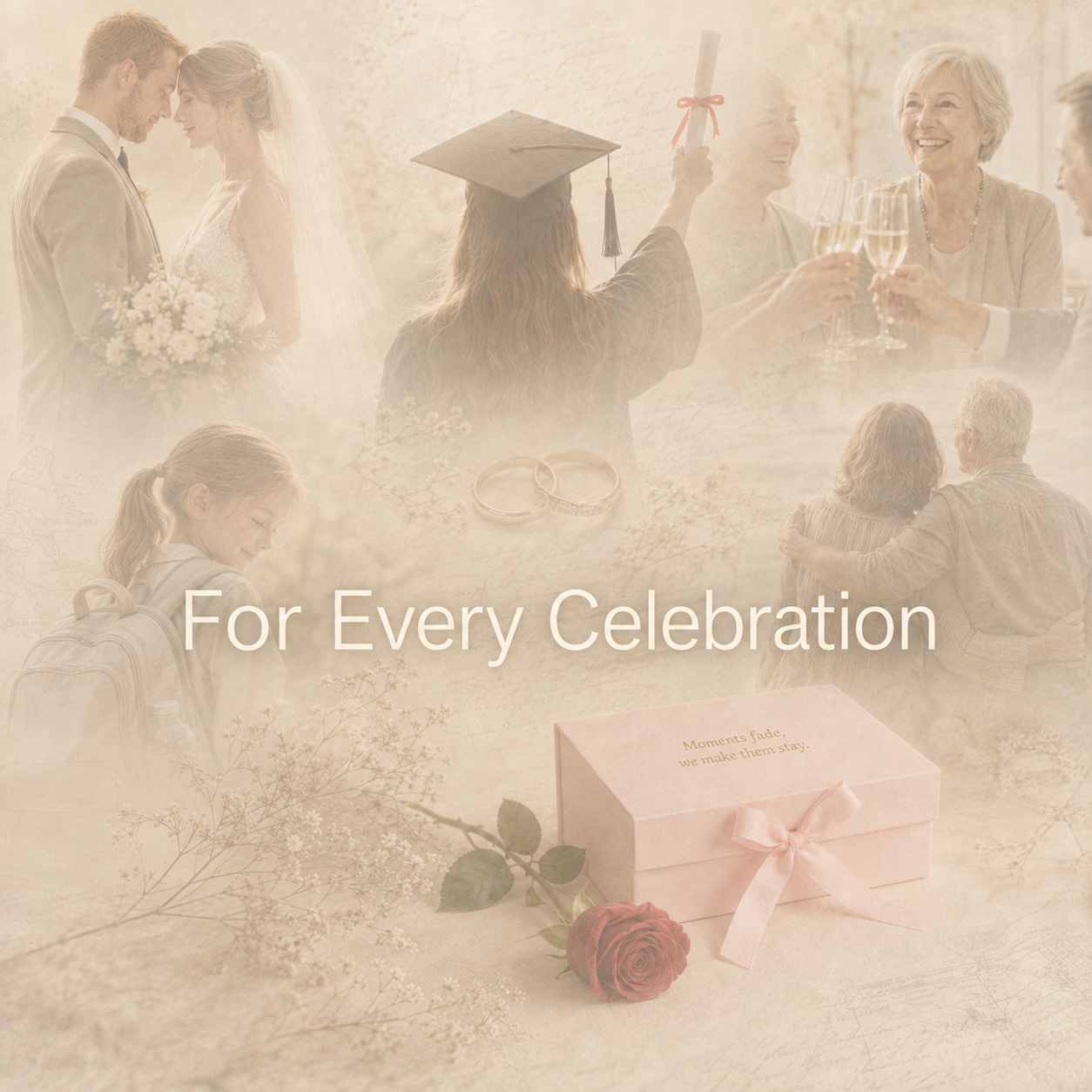 Personalised gifts for weddings, graduations, retirements and life celebrations