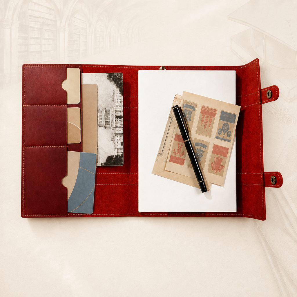 Personalised A5 Crazy Horse Leather Journal